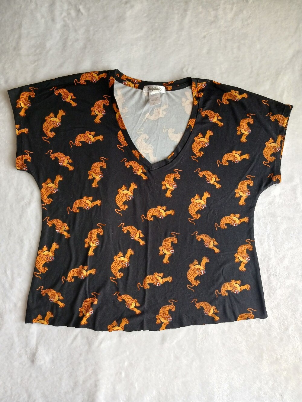 CUT tiger print tshirt size 1X